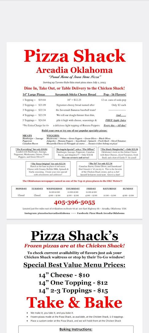 Pizza Shack at the Chicken Shack